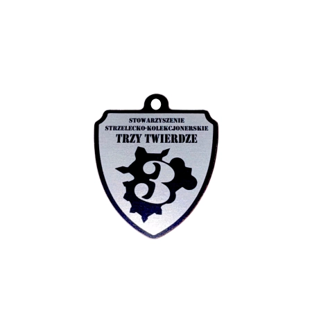 Brelok SSK „Trzy Twierdze” aluminium
